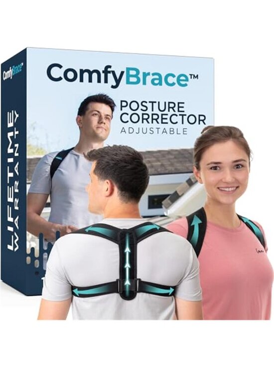 Other - New ComfyBrace Posture Corrector-Back Brace for Men and Women- Fully Adjustable